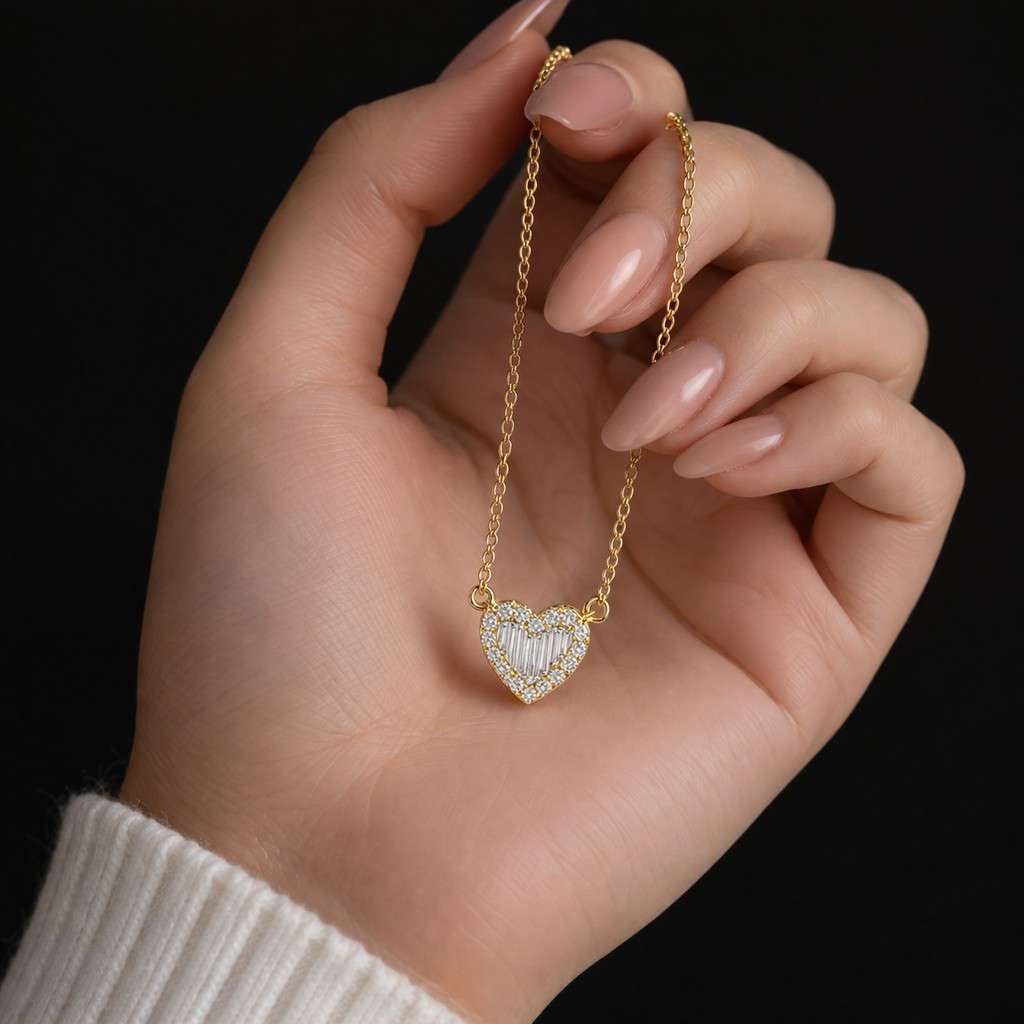 heart lover gift dainty jewelry feminine style everyday charm necklace simple pendant necklace elegant jewelry special gift necklace wedding jewelry bridal gift necklace trendy jewelry premium necklace