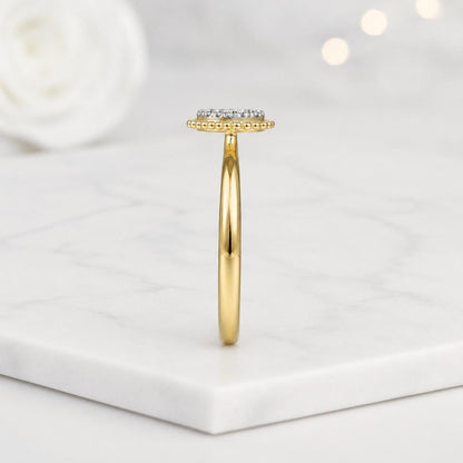 heart shape ring hollow heart ring heart band ring gold band ring thin ring stackable ring elegant jewelry fine ring everyday jewelry women jewelry