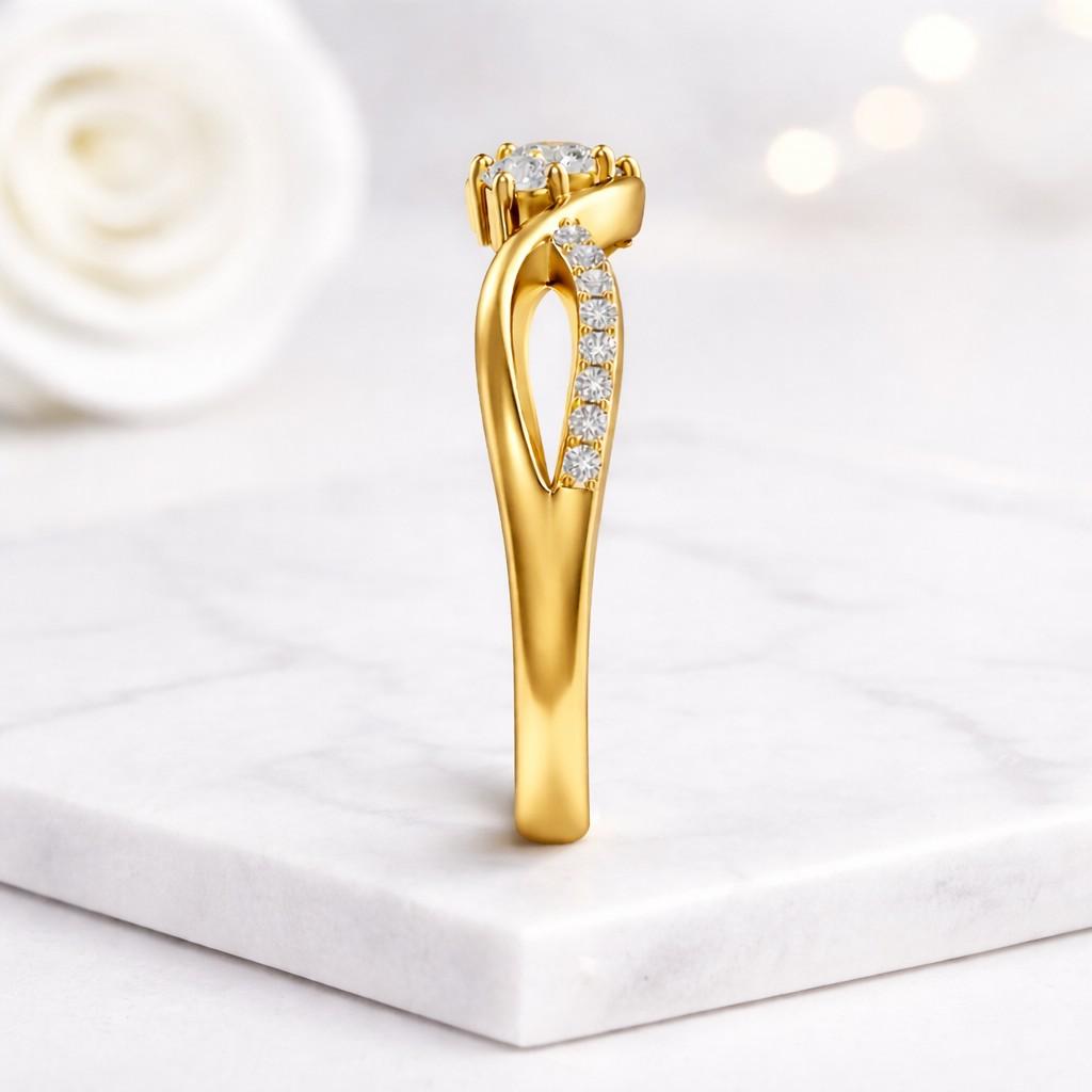 infinity jewelry twisted band loop ring flowing ring modern ring dainty ring daily ring dress ring cocktail ring fashion jewelry fine jewelry gold jewelry women jewelry bridal jewelry romantic ring timeless ring