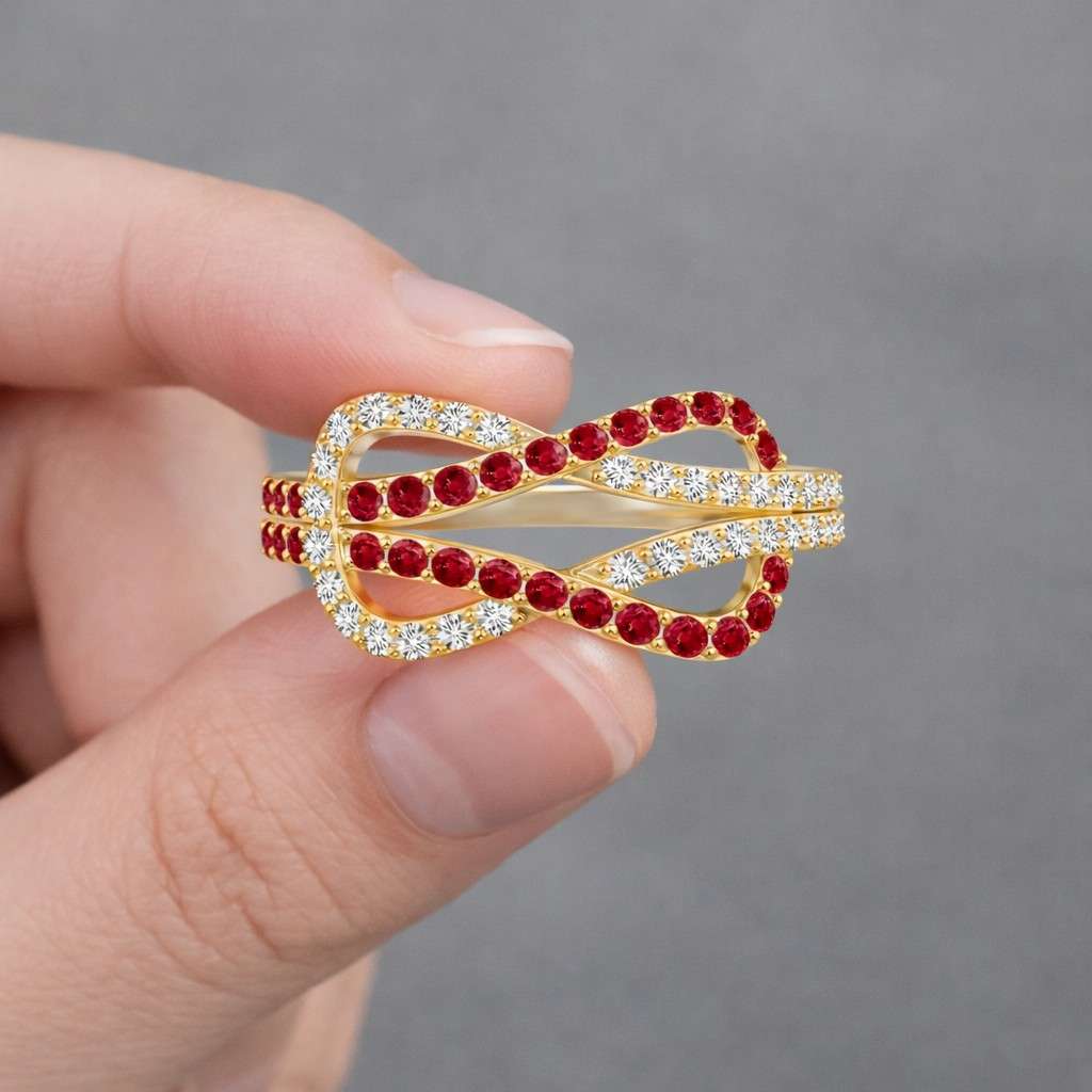 infinity ring infinity band crossover ring twisted ring red stone ring gemstone band womens ring silver ring statement ring openwork ring figure eight ring loop ring elegant ring fashion ring promise ring