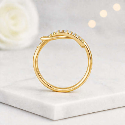 infinity ring knot ring pave ring gold ring twisted ring crossover ring loop ring love knot open ring statement ring women ring bridal ring fashion ring elegant ring sparkle ring crystal ring stack ring band ring
