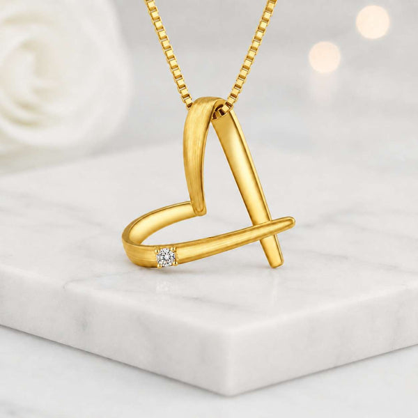 initial necklace letter A necklace alphabet pendant monogram necklace gold pendant dainty necklace women necklace