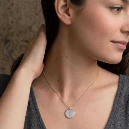 jewelry handmade necklace tiny pendant simple necklace round pendant charm necklace elegant necklace trendy