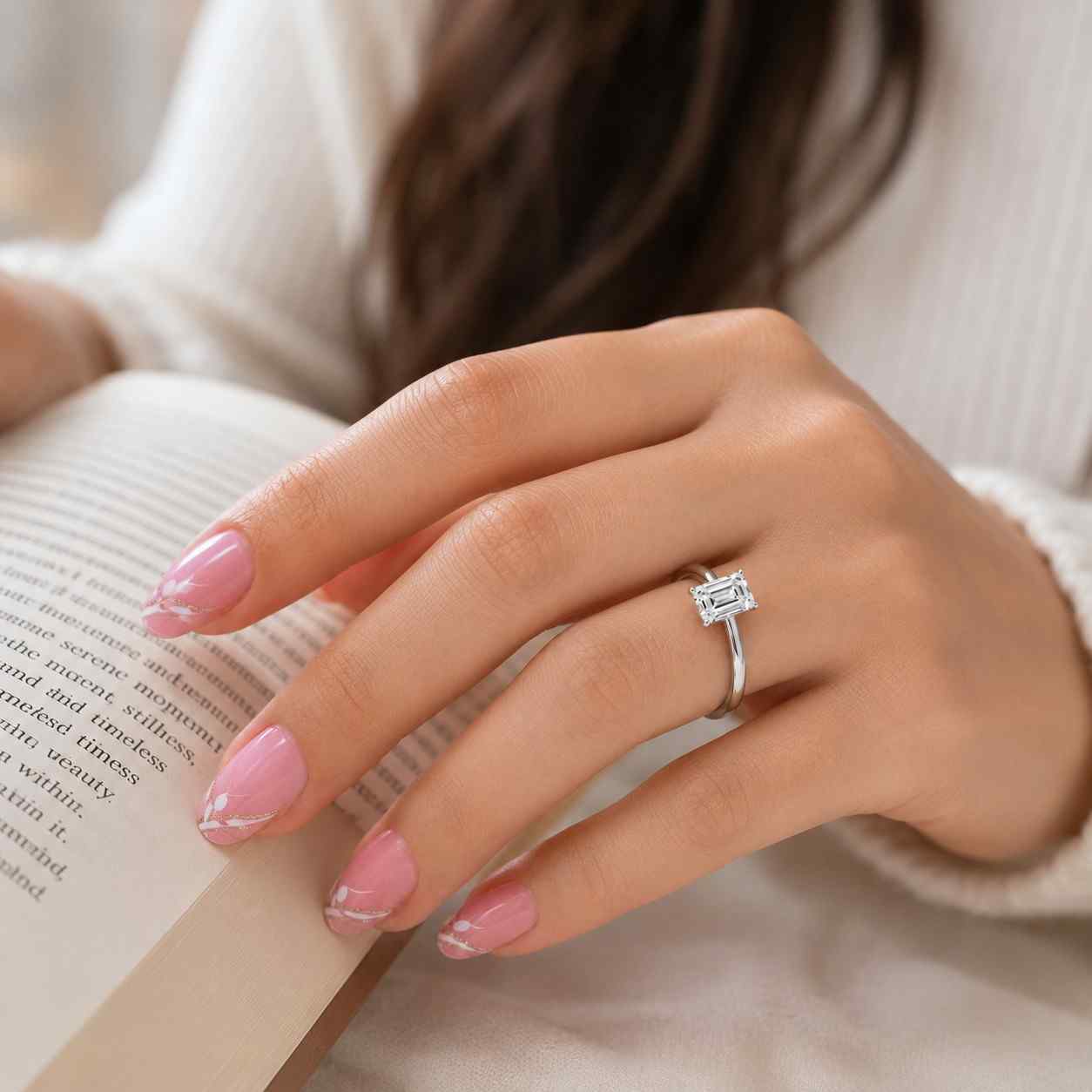 jewelry modern engagement elegant engagement classic engagement minimalist jewelry dainty jewelry everyday jewelry polished band