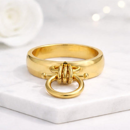 knot detail ring circle detail ring linked ring ring accessory fashion jewelry modern accessory elegant jewelry chic ring design luxury accessory handmade jewelry artisan ring workwear ring casual ring party ring