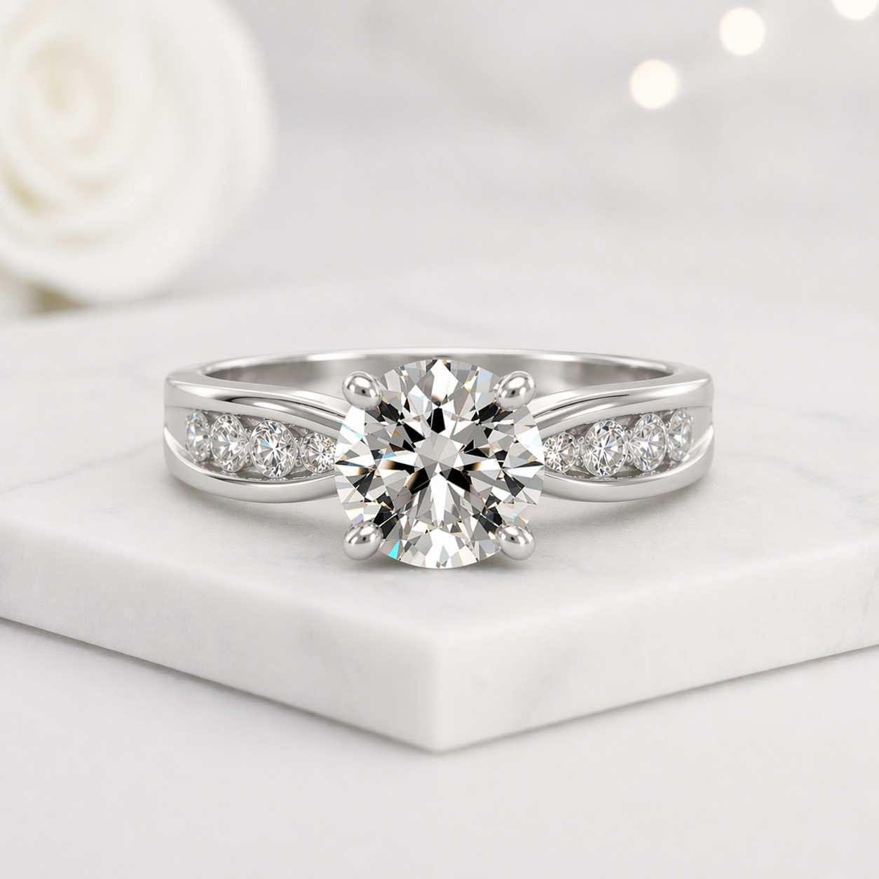 lab created diamond ethical diamond sustainable jewelry moissanite engagement ring moissanite wedding ring moissanite solitaire ring moissanite bridal ring