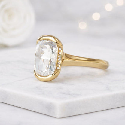 lab created diamond premium moissanite cubic zirconia jewelry diamond alternative ethical gemstone sustainable jewelry