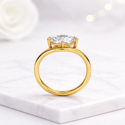 lab created diamond ring forever one ring crushed ice ring brilliant moissanite ring round brilliant ring near colorless ring