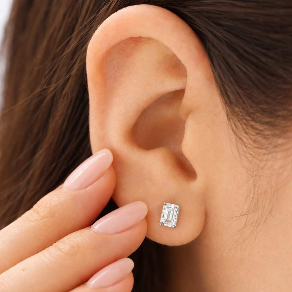 lab diamond earrings lab grown diamond moissanite earrings cubic zirconia earrings diamond studs lab created diamond
