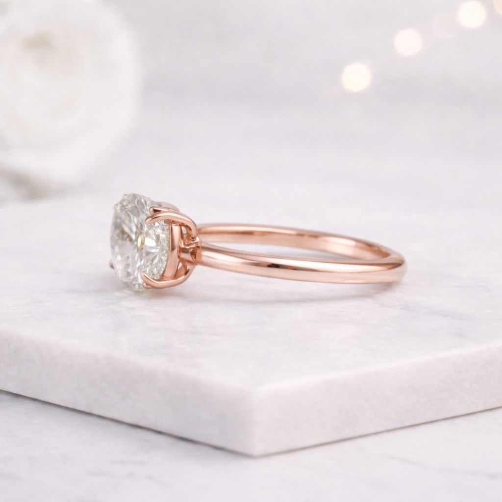 lab diamond moissanite ring diamond ring cubic zirconia ring oval lab diamond oval moissanite oval cubic zirconia sustainable diamond