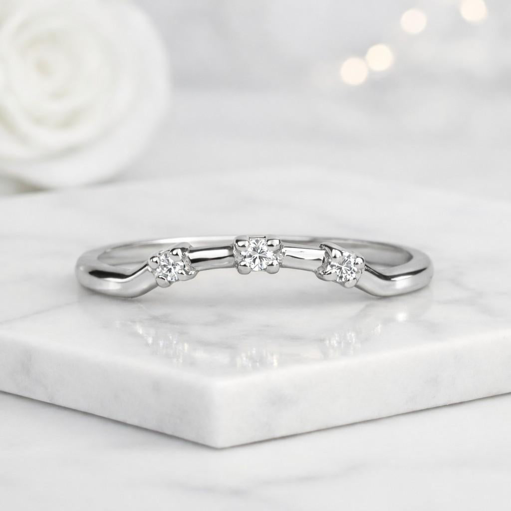 lab diamond ring diamond accent ring lab grown diamond ring diamond bridal band diamond wedding ring