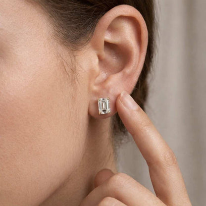 lab grown diamond earrings diamond stud earrings lab diamond studs lab created diamond earrings