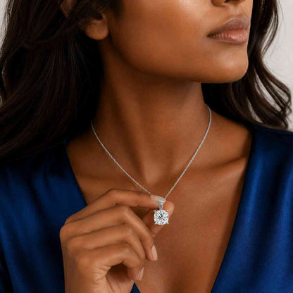 lab grown diamond moissanite jewelry diamond jewelry cz pendant cubic stone pendant white gemstone pendant