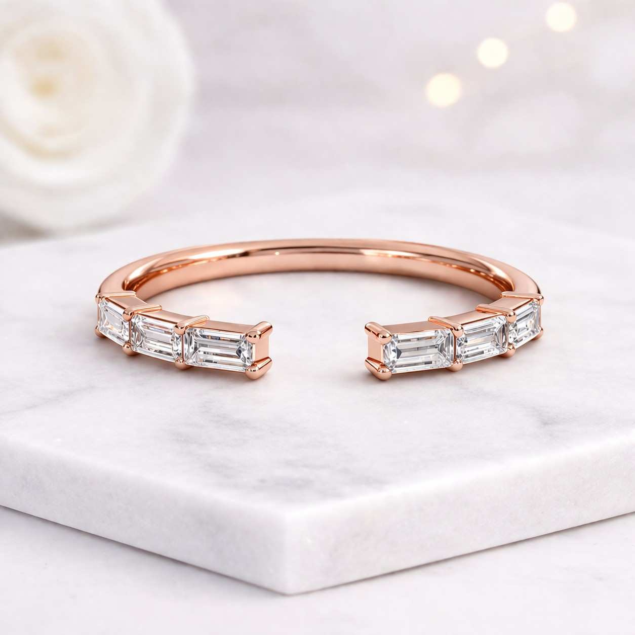 lab grown ring ethical ring conflict free ring eco jewelry ring moissanite jewelry diamond alternative ring cz jewelry ring