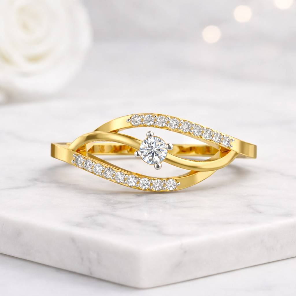 lab grown ring gold ring diamond ring promise ring infinity ring crossover ring twist ring open band ring pave ring
