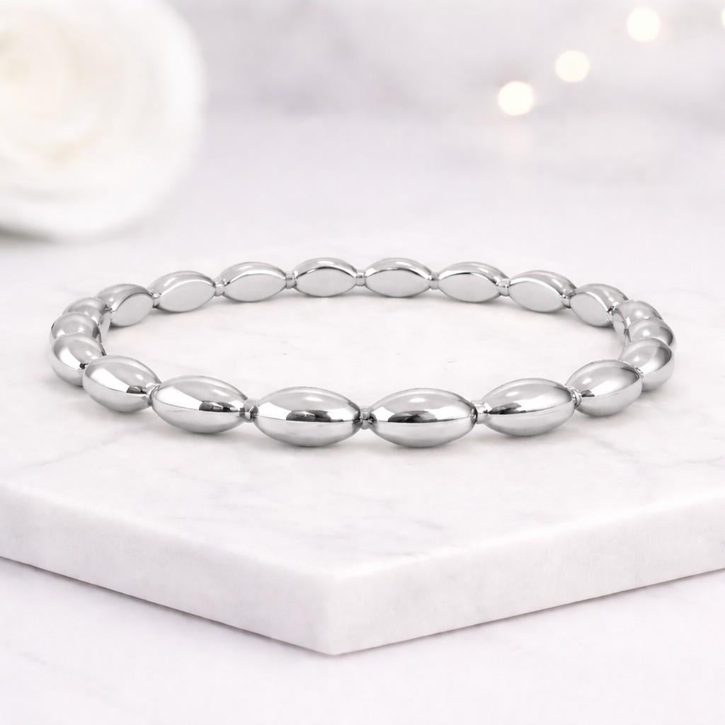 lightweight ring petite ring finger ring everyday jewelry gold bead ring oval design ring simple jewelry clean design ring