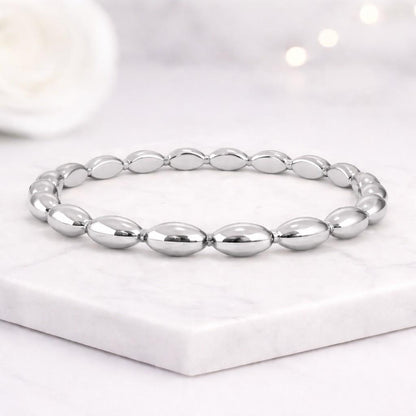 lightweight ring petite ring finger ring everyday jewelry gold bead ring oval design ring simple jewelry clean design ring