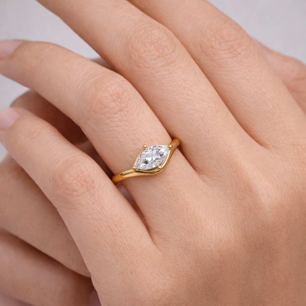 mall diamond ring medium diamond ring large diamond ring oversized diamond ring petite engagement ring
