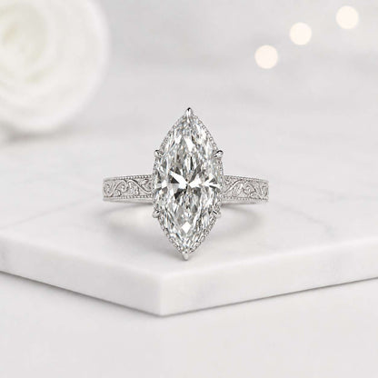 marquise cut ring marquise diamond ring marquise halo ring marquise engagement ring