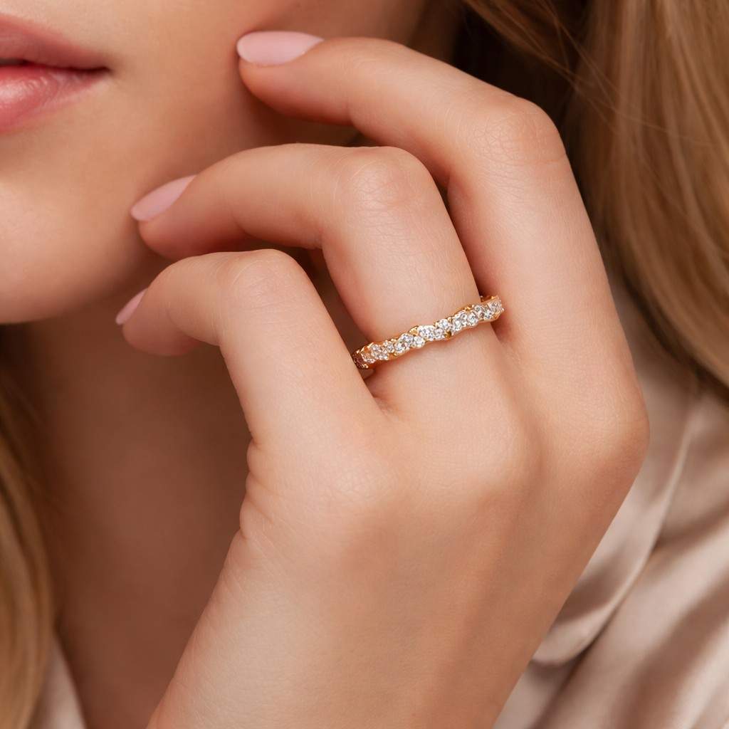 marquise diamond ring leaf ring floral ring vintage ring modern ring dainty ring minimal ring contour band wedding ring bridal band anniversary band fashion ring eternity wedding band stackable ring slim wedding band elegant jewelry fine ring