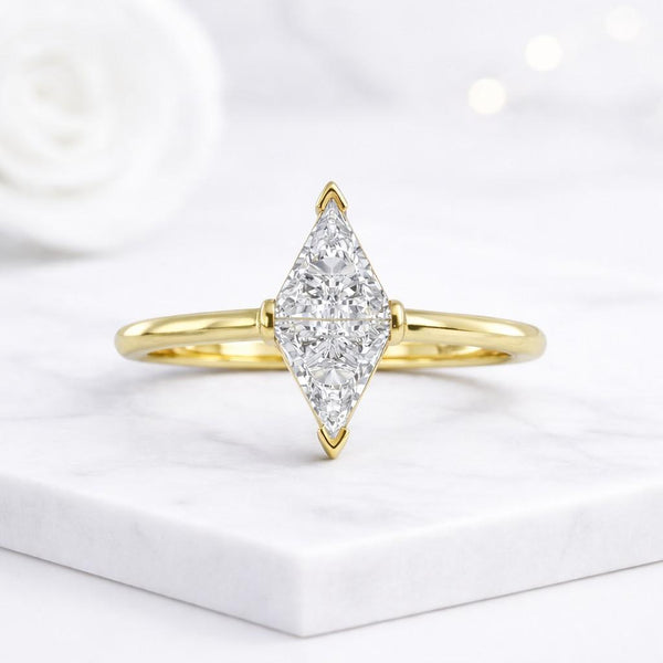 marquise ring gold ring solitaire ring promise ring thin band ring dainty ring womens ring fine jewelry minimalist ring elegant ring geometric ring pointed ring unique ring crystal ring