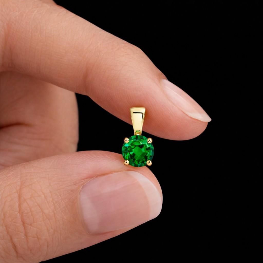merald pendant natural emerald pendant green emerald pendant lab emerald pendant emerald jewelry emerald necklace