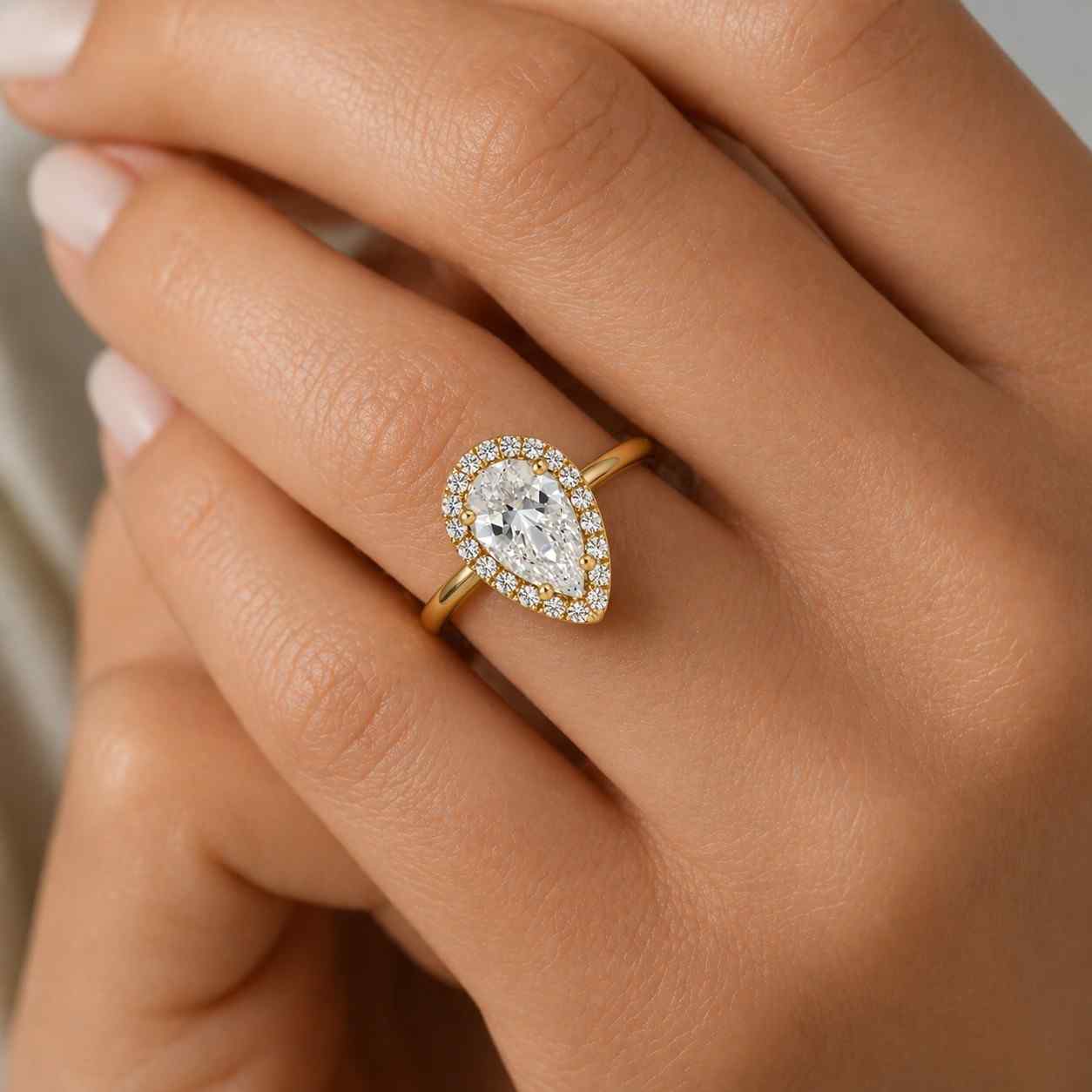 micro pave ring thin band ring cathedral ring prong setting ring elegant engagement ring dainty engagement ring modern engagement ring luxury engagement ring