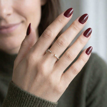 minimal ring minimalist jewelry dainty ring modern ring simple ring everyday ring stacking ring stack ring thin ring