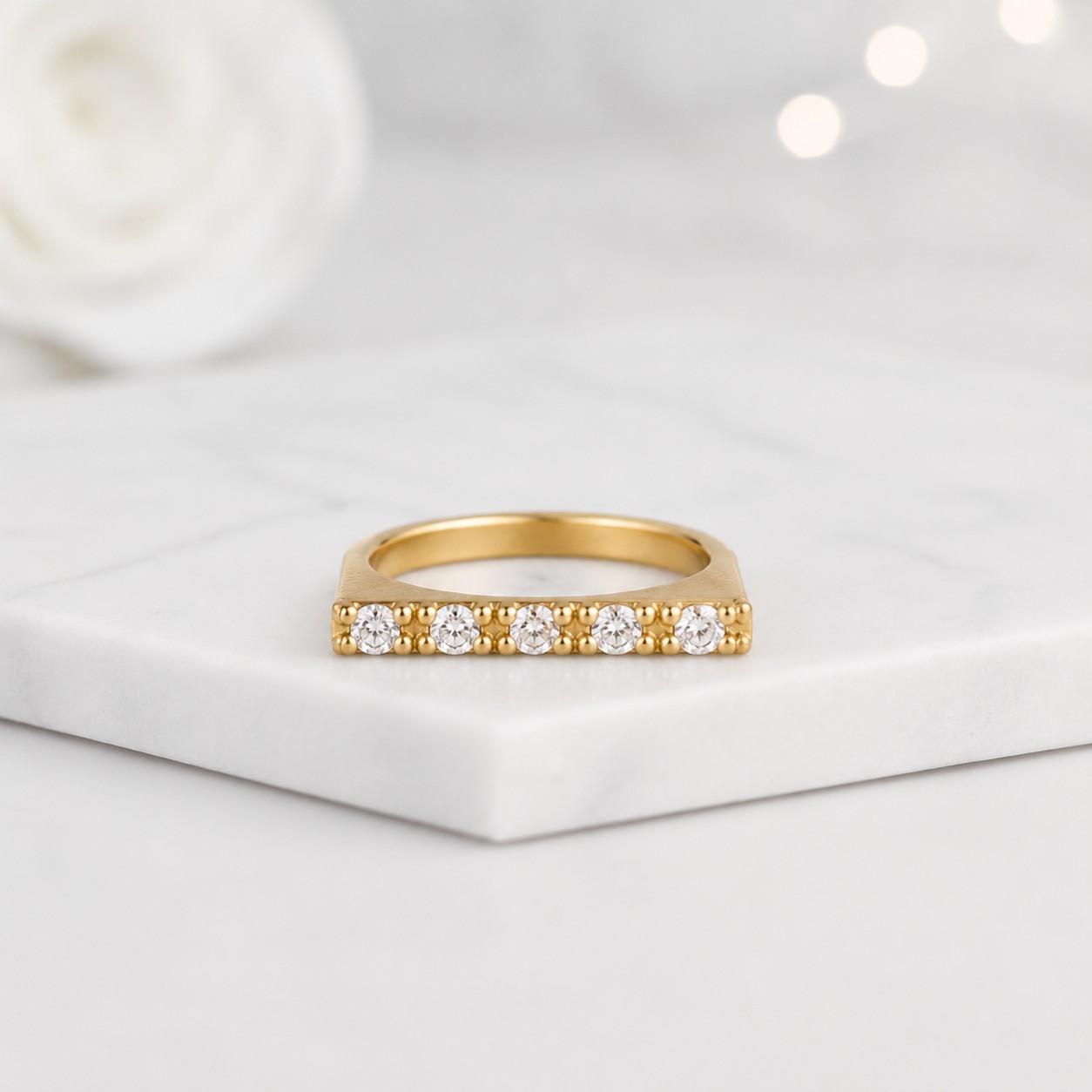 minimalist ring minimal ring dainty ring modern ring simple ring everyday ring