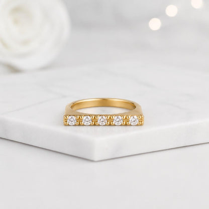 minimalist ring minimal ring dainty ring modern ring simple ring everyday ring
