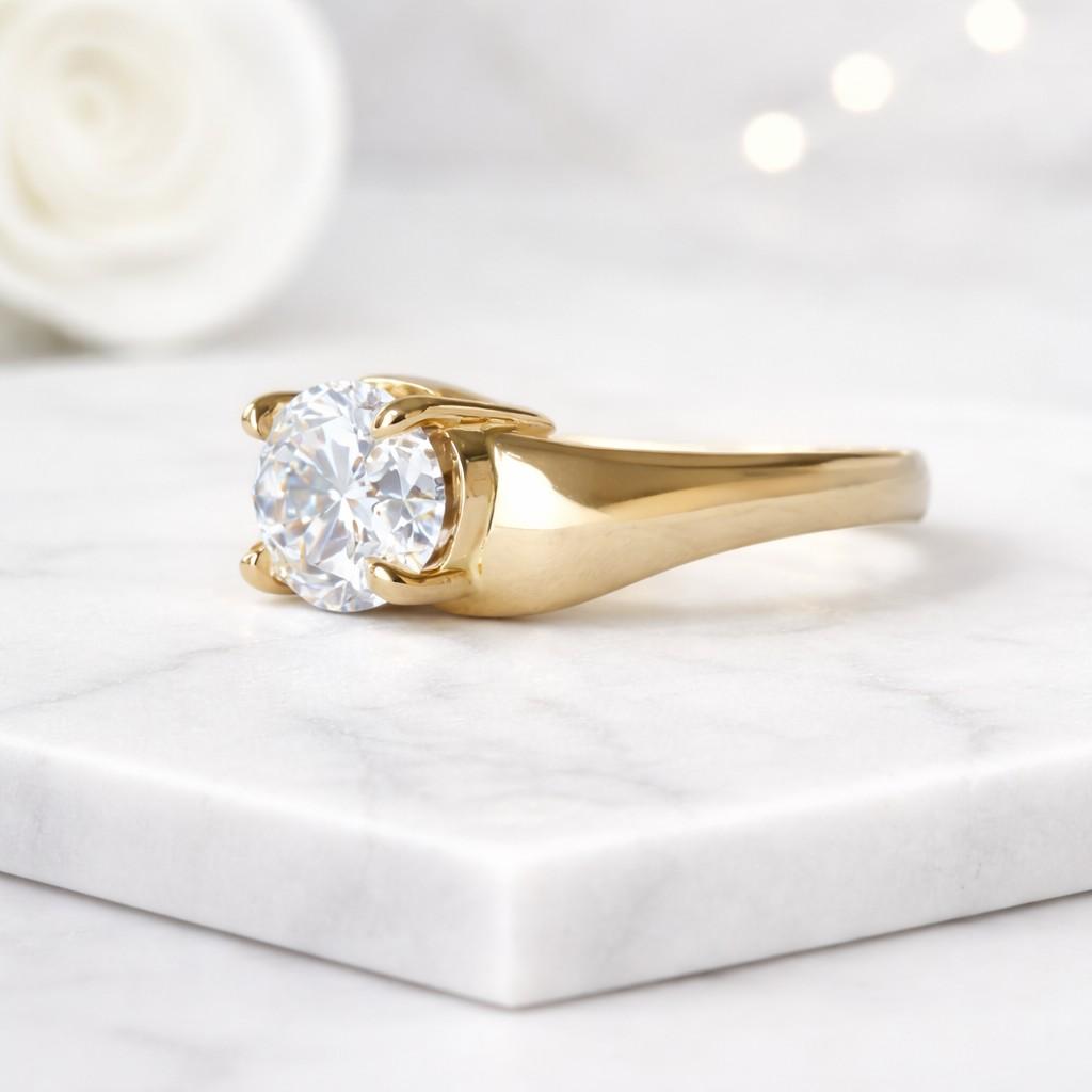modern engagement ring dainty engagement ring minimalist engagement ring simple engagement ring