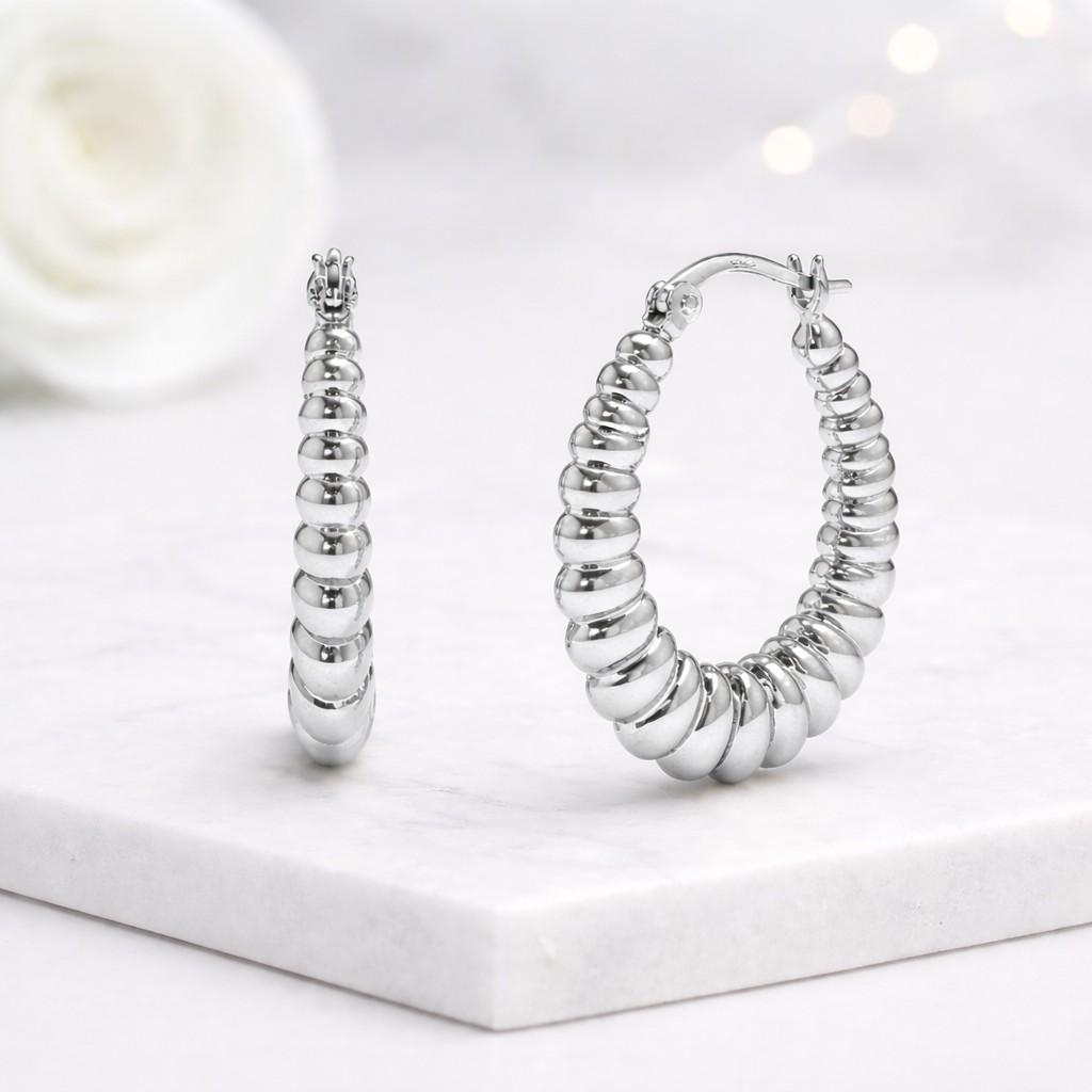 modern metal hoops classic metal hoops elegant metal hoops premium jewelry metal fashion earrings