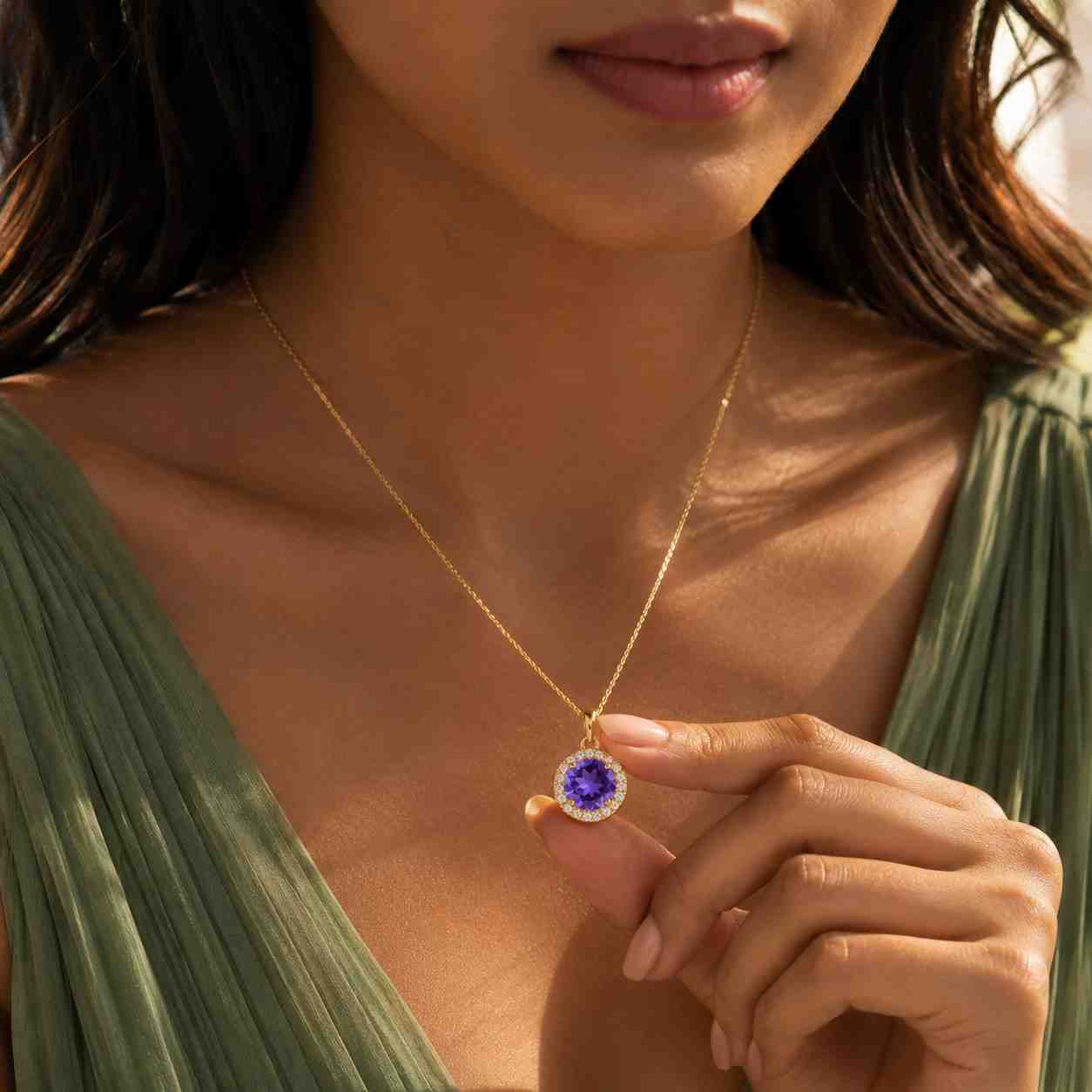 modern pendant charm necklace bridal pendant statement pendant delicate necklace luxury pendant birthstone pendant