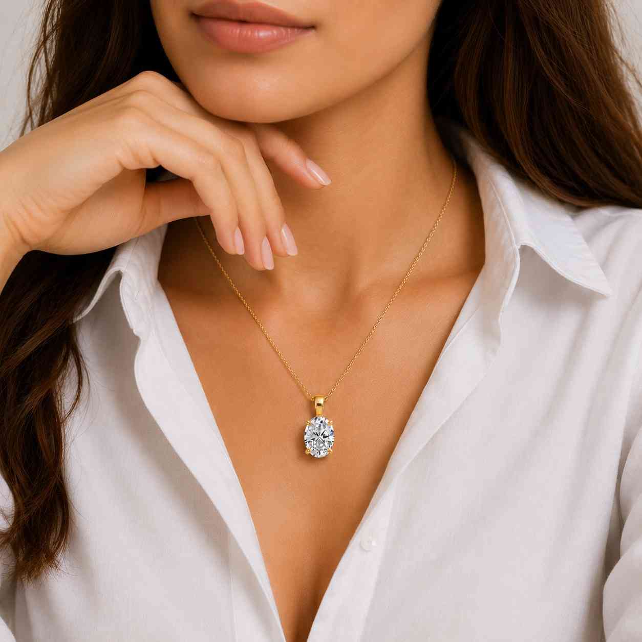 modern pendant necklace minimalist jewelry necklace dainty chain pendant simple style necklace