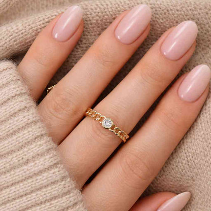 moissanite ring cubic zirconia ring cz ring simulated diamond ring gemstone ring clear stone ring brilliant stone ring