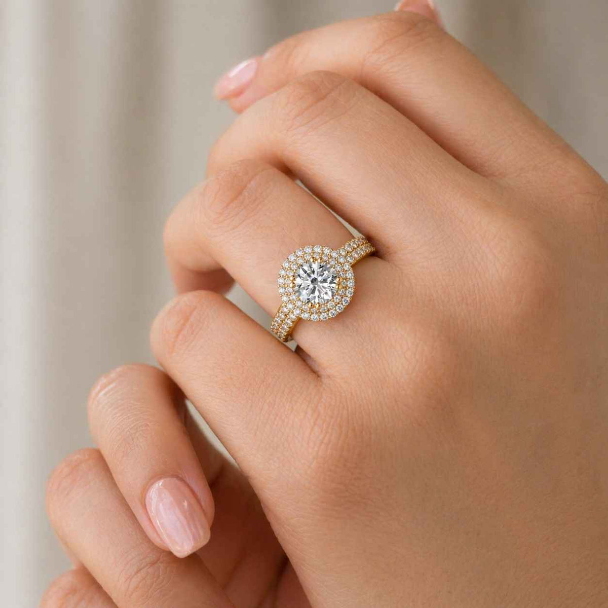 moissanite ring lab diamond ring cubic zirconia ring cz halo ring moissanite halo ring lab grown ring simulated diamond ring ethical ring affordable ring brilliant stone ring sparkle stone ring gemstone halo ring