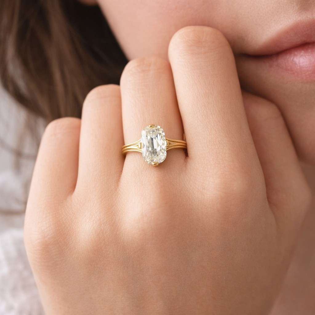 moissanite ring moissanite engagement ring moissanite solitaire ring