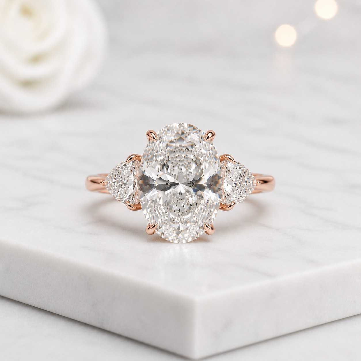 moissanite ring oval moissanite ring trillion moissanite ring moissanite engagement ring