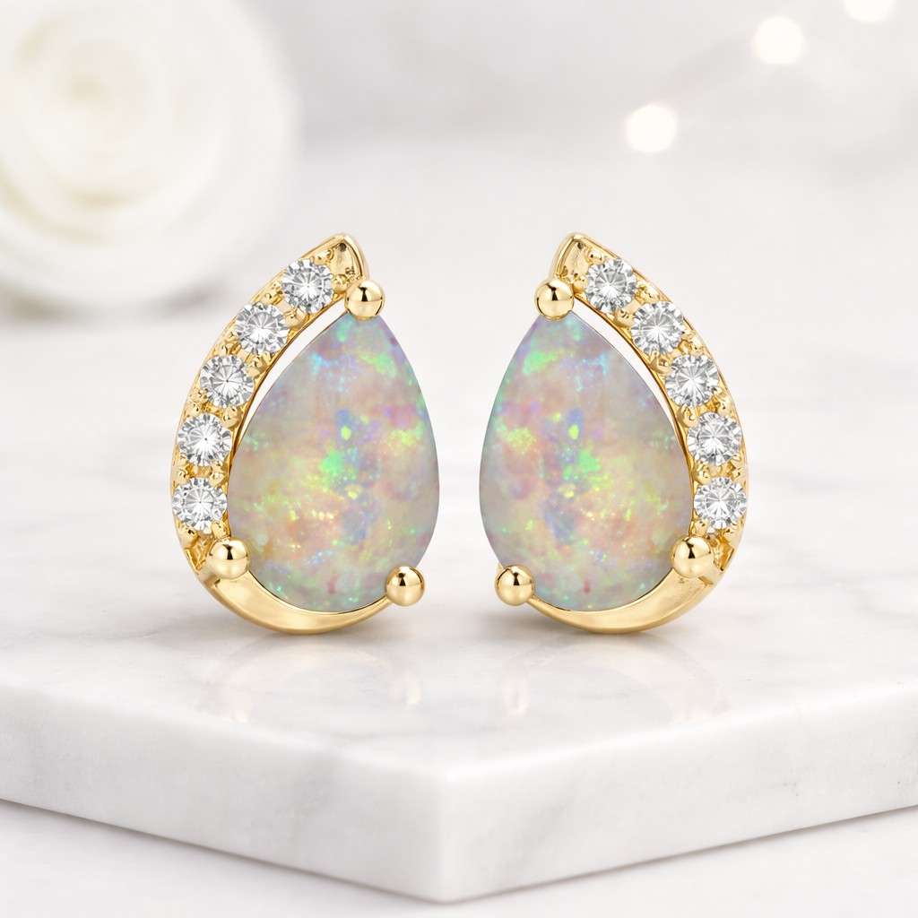 opal earrings natural opal earrings white opal earrings australian opal look fire opal earrings opal stud earrings opal jewelry