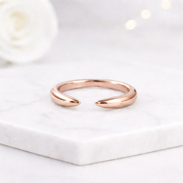 open ring adjustable ring cuff ring midi ring stacking ring slim ring thin band ring minimalist ring dainty ring