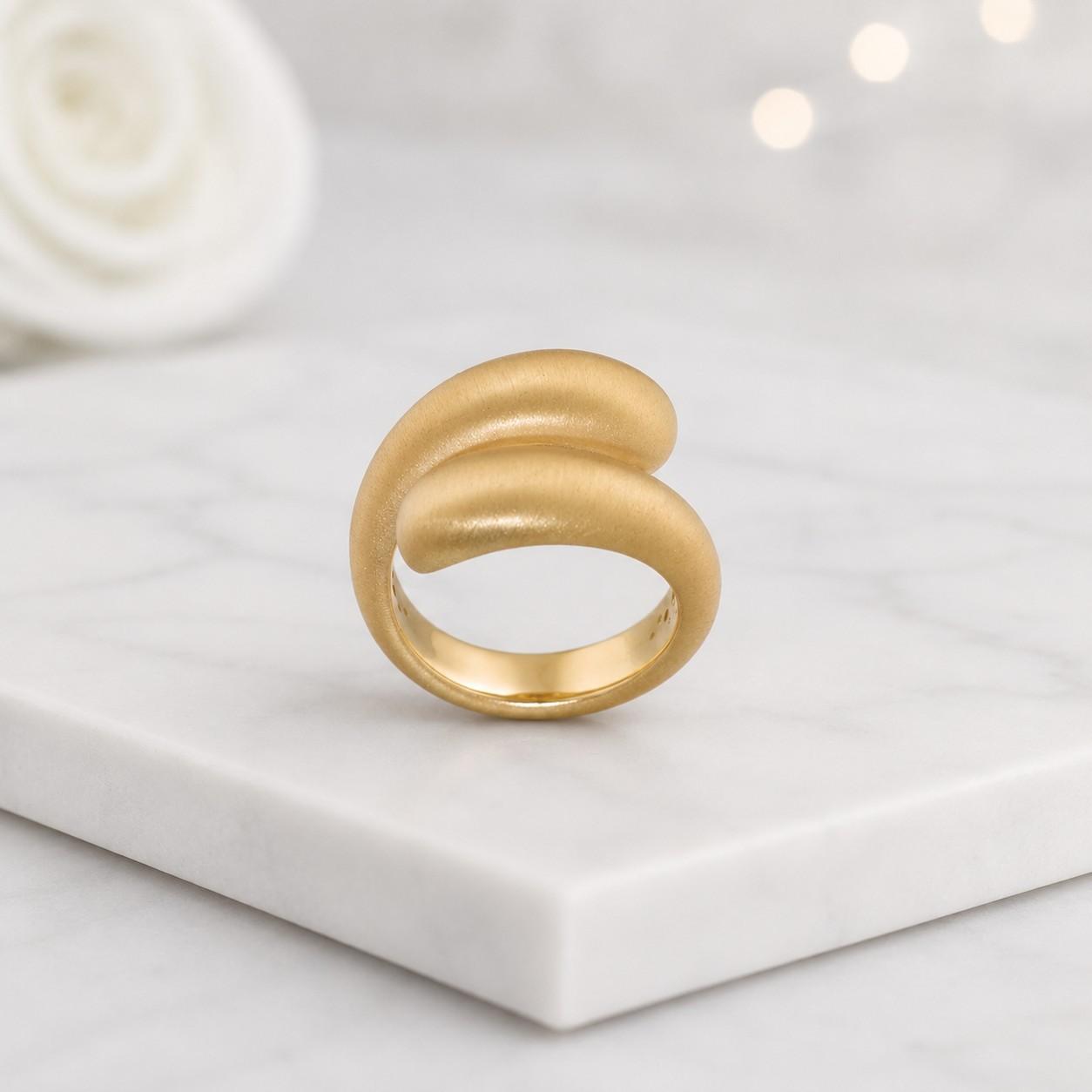 open ring gold ring adjustable ring statement ring chunky ring bold ring dome ring double band ring wrap ring crossover ring modern ring