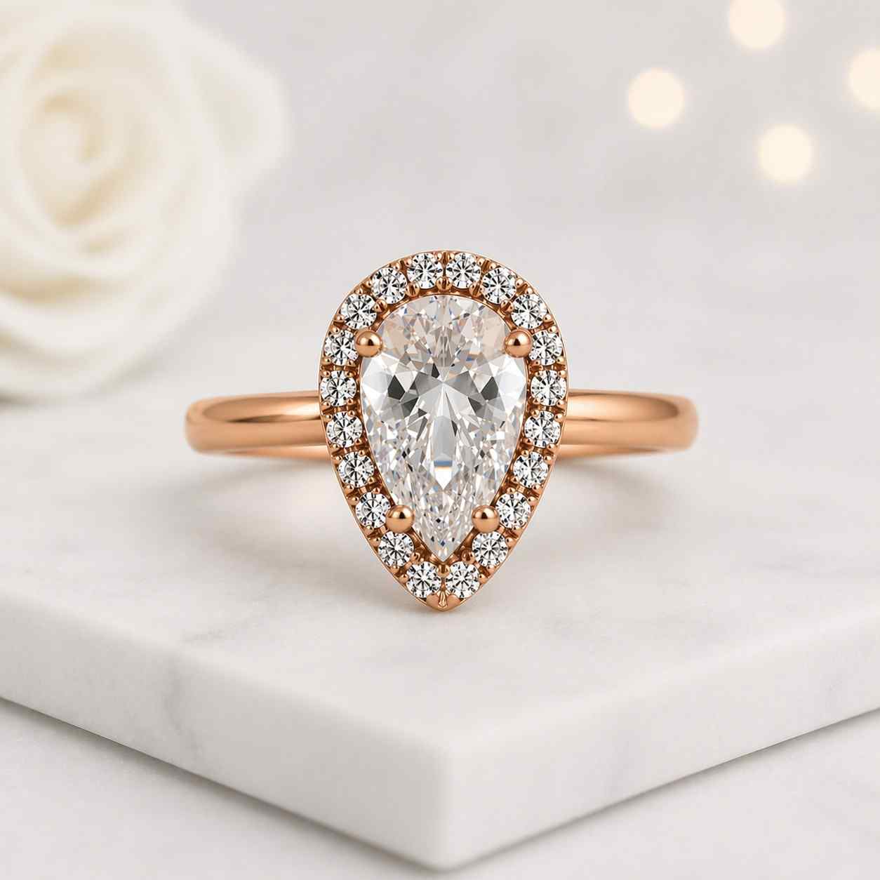 ound diamond halo moissanite bridal jewelry lab grown diamond cubic zirconia jewelry gemstone engagement ring gemstone wedding ring gemstone promise ring