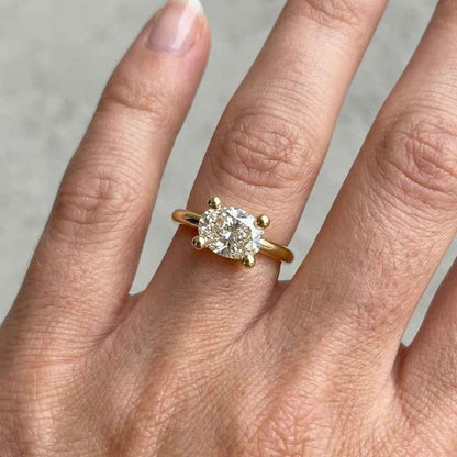 oval cut ring center stone ring minimalist ring dainty ring stacking ring everyday ring delicate ring bridal jewelry engagement jewelry fine ring gold jewelry modern ring clean design ring sleek ring comfort fit ring
