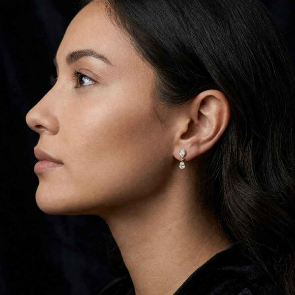 pear cut earrings pear shape earrings drop stud earrings halo free earrings solitaire earrings two stone earrings