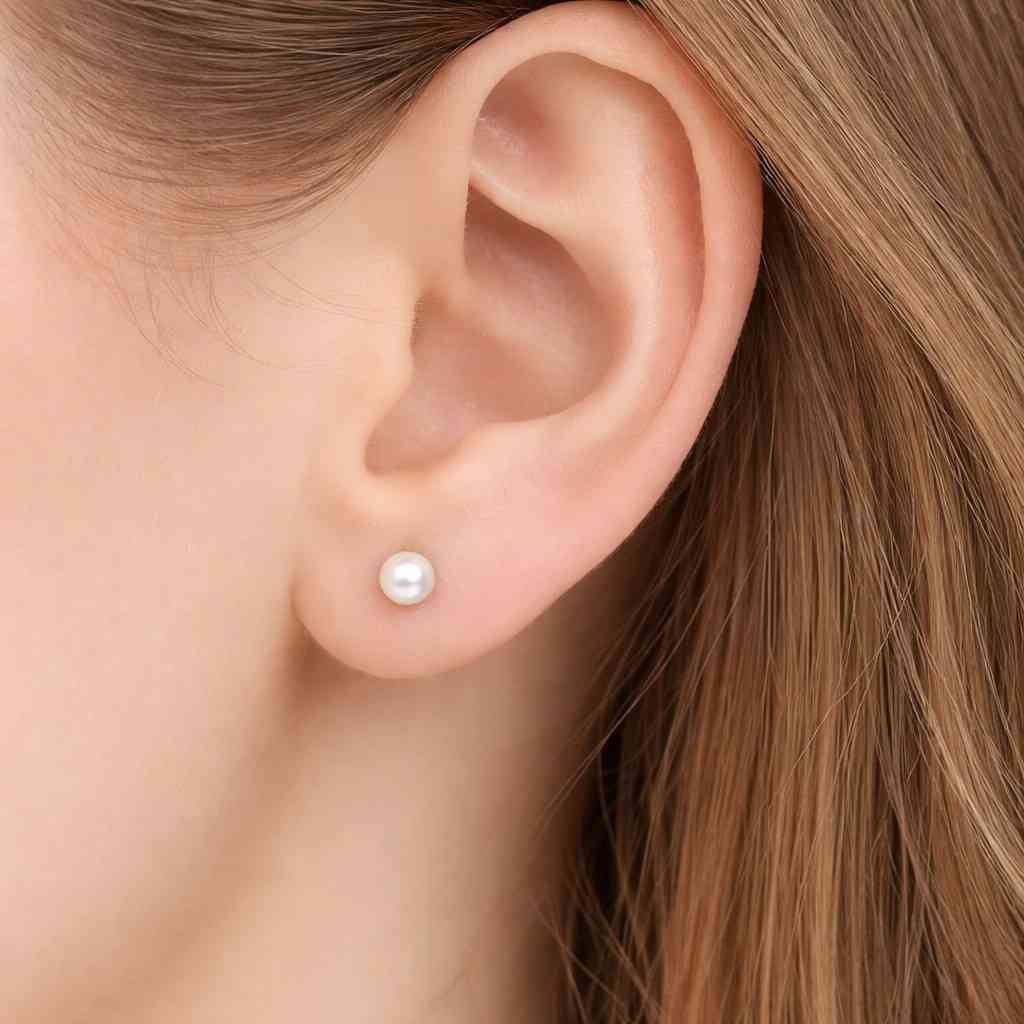 pearl jewelry set pearl accessories modern jewelry simple jewelry dainty jewelry lightweight earrings comfortable earrings secure back earrings
