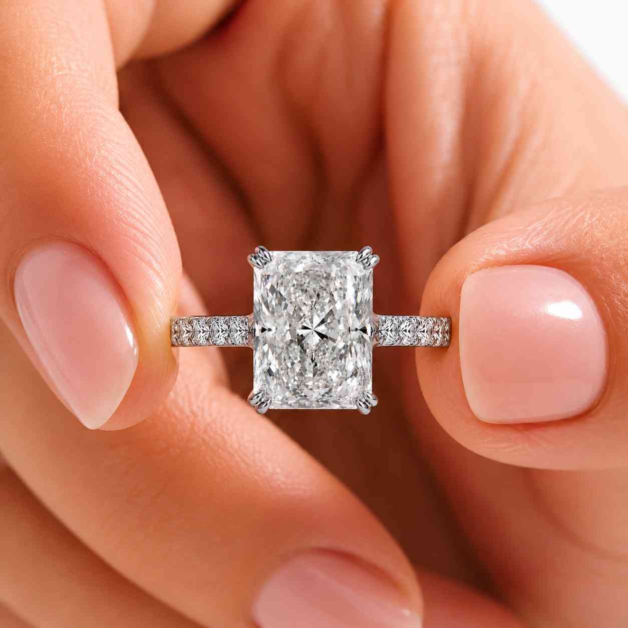 petite jewelry slim shank ring delicate pave ring contemporary jewelry fashion forward ring