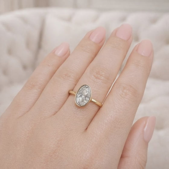 Bezel Setting Engagement Ring
