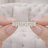  Half Eternity Stacking Ring