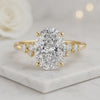 Diamond Pave Engagement Ring