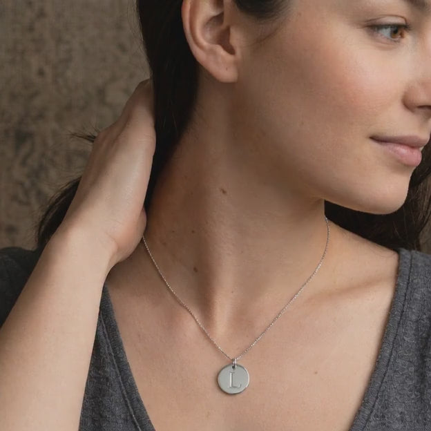 custom initial necklace alphabet necklace dainty necklace minimal necklace everyday necklace women necklace fine